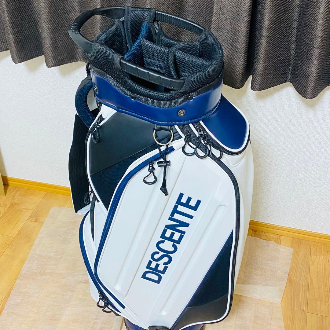 美品✨DESCENTE GOLF キャディバッグ DQBUJJ00