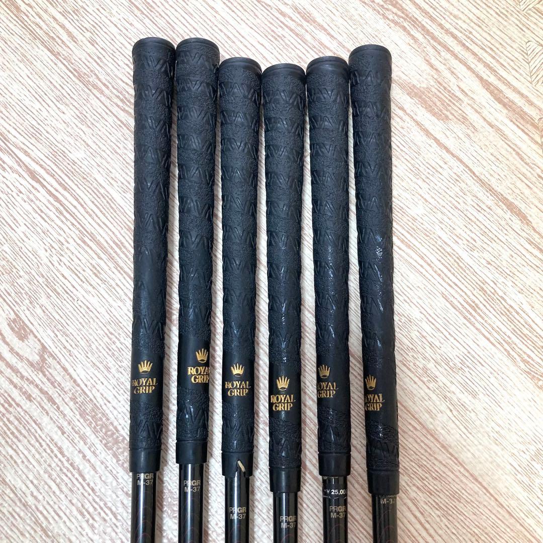 名器☆PRGR　ドリームアイアン 6本セット　HIS ut100 M-37