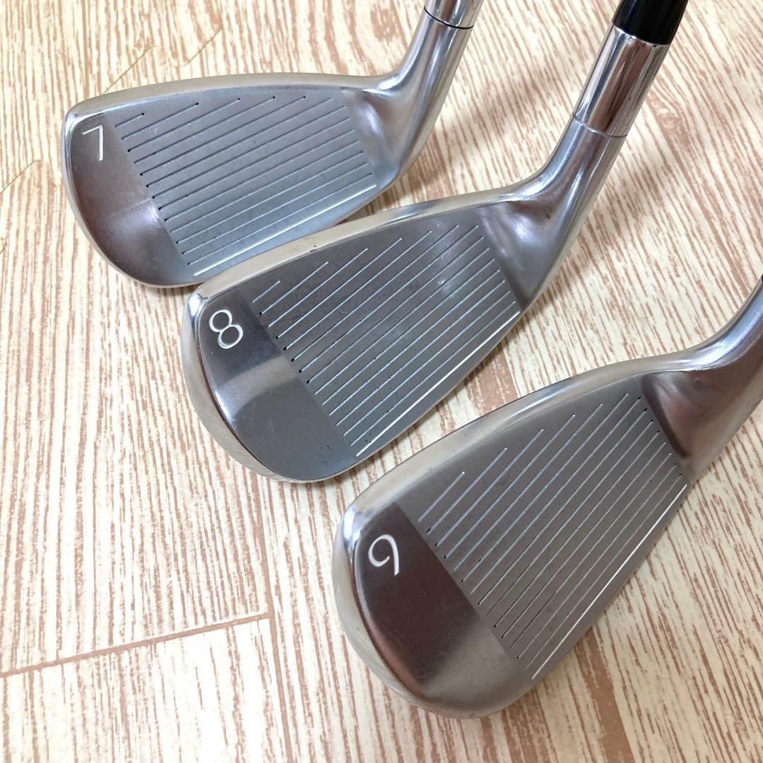 名器☆PRGR　ドリームアイアン 6本セット　HIS ut100 M-37
