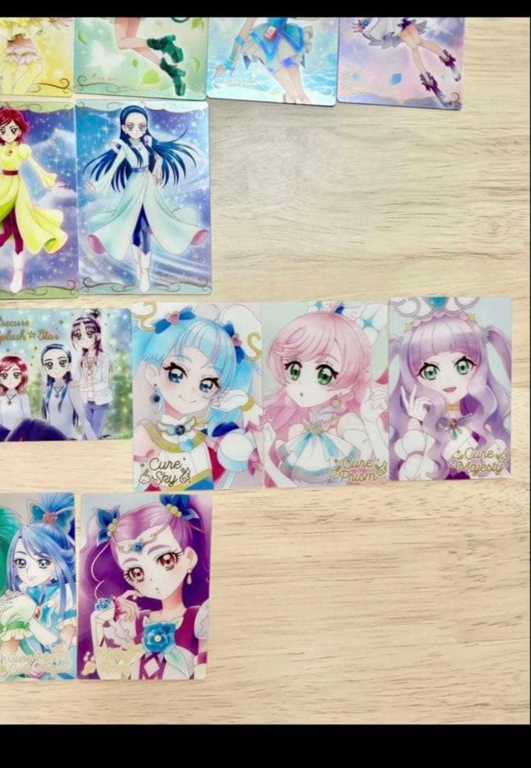 プリキュアウエハース8コンプセット