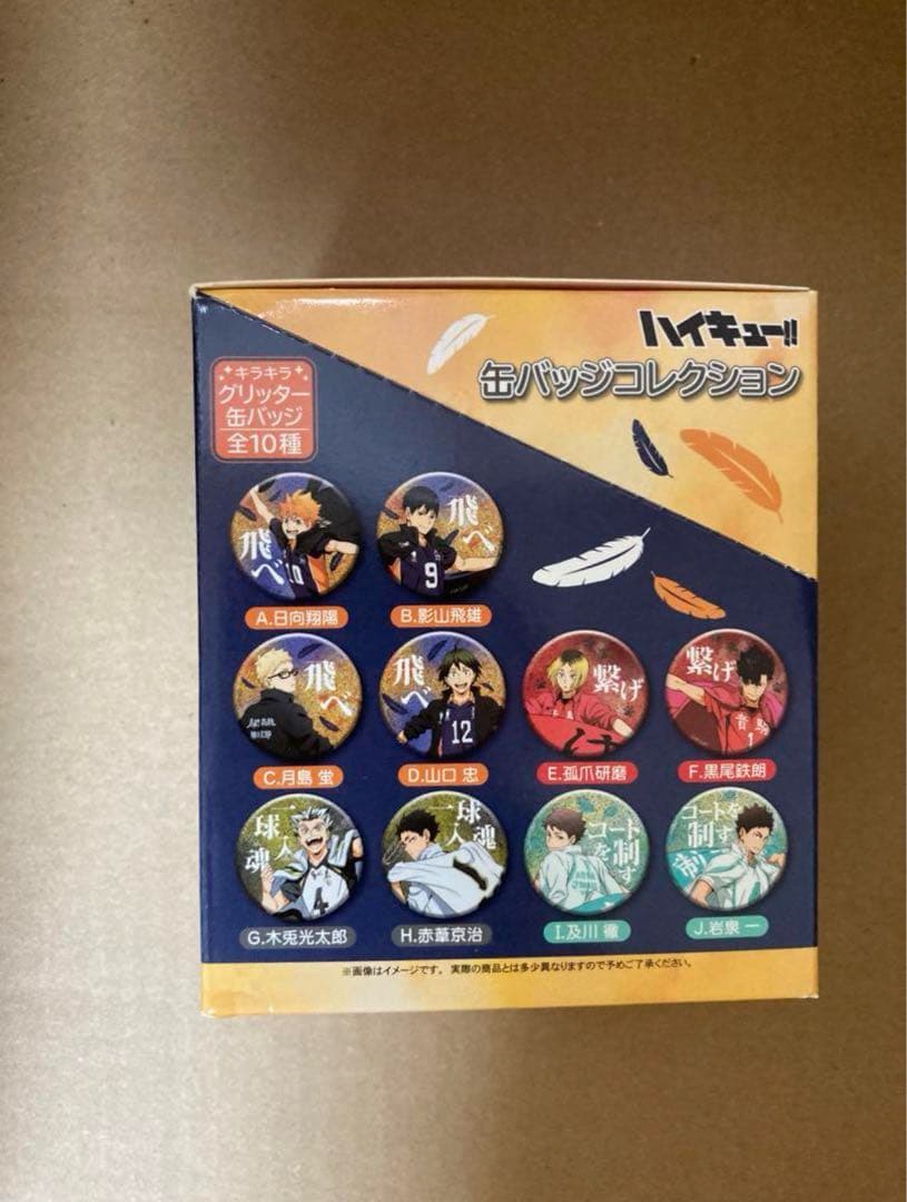ハイキュー　缶バッジコレクション11個入り2個セット