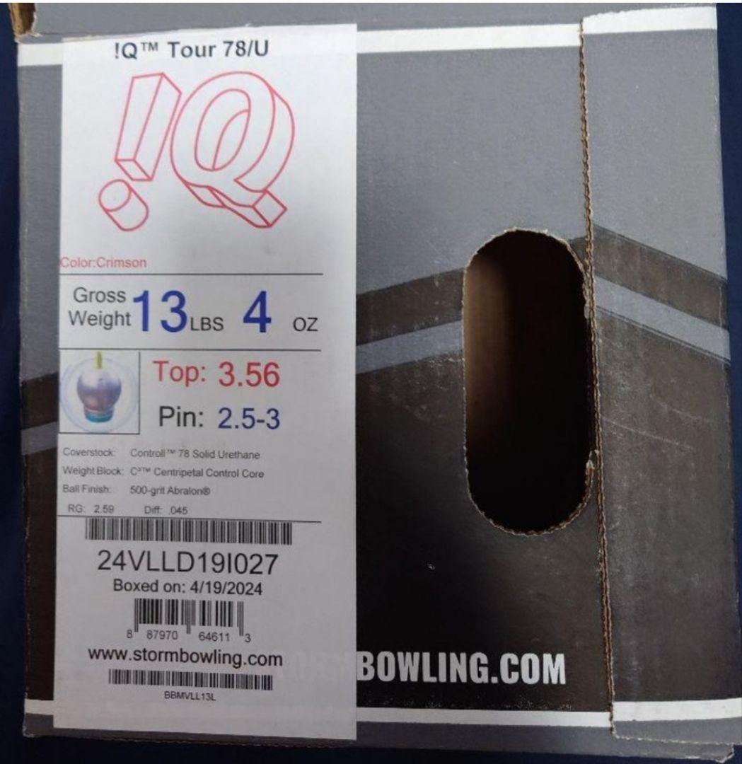 ストーム　IQ Tour 78/U　13ポンド
