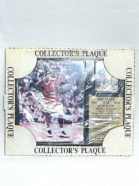 新品希少JORDAN No.45リミテッドフォト&カードプレート192/1995