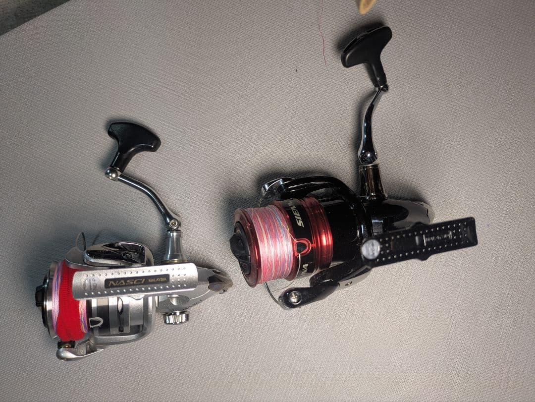 Abu Garcia & NASCI スピニングリールセット互換スプール付