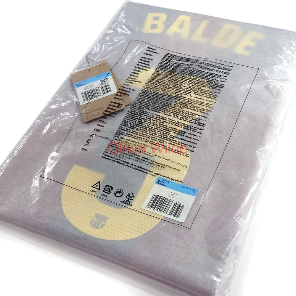 [正規品] FCバルセロナ 長袖ユニフォーム 25-26 #3 BALDE
