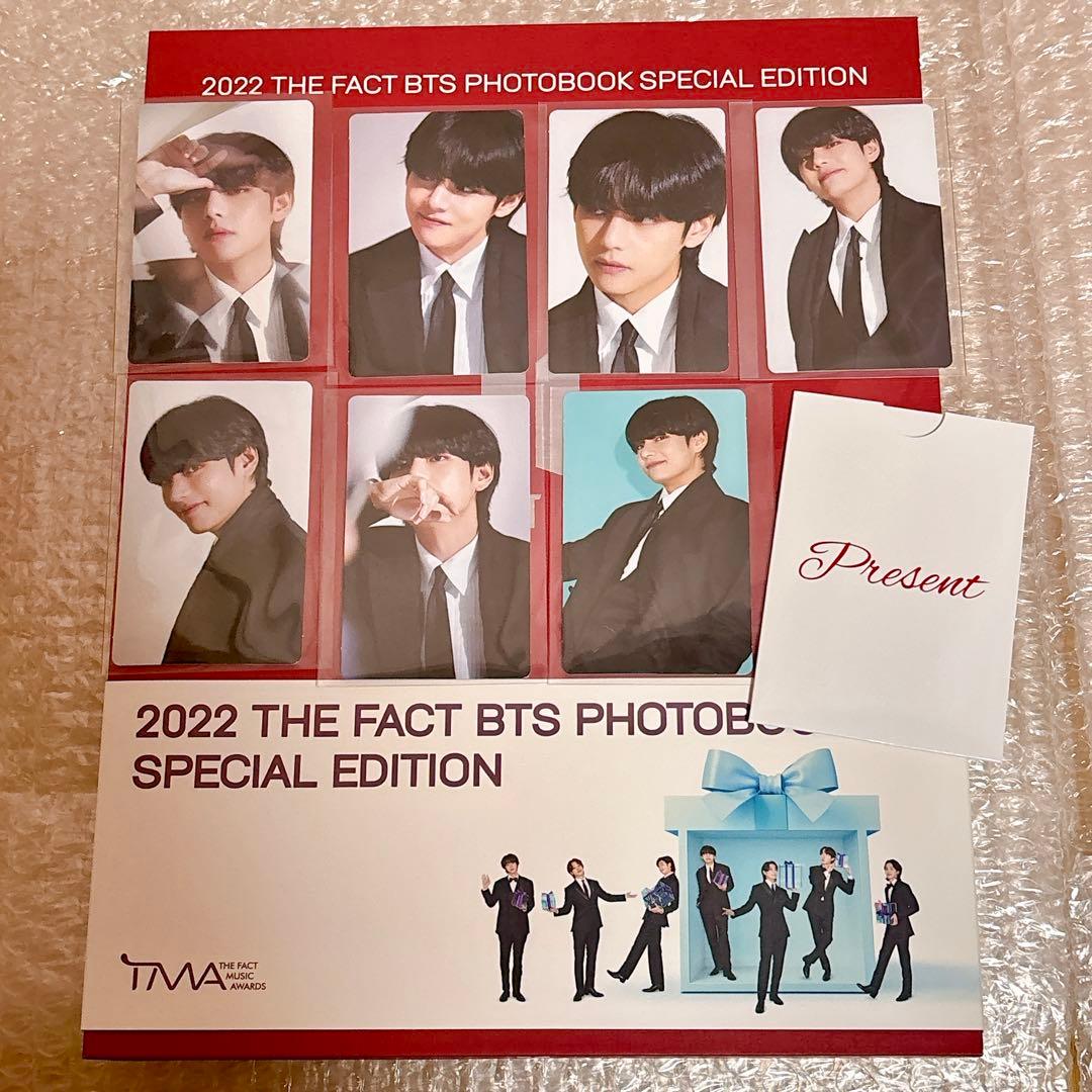 2022 THE FACT BTS PHOTOBOOK V テテトレカ 写真集