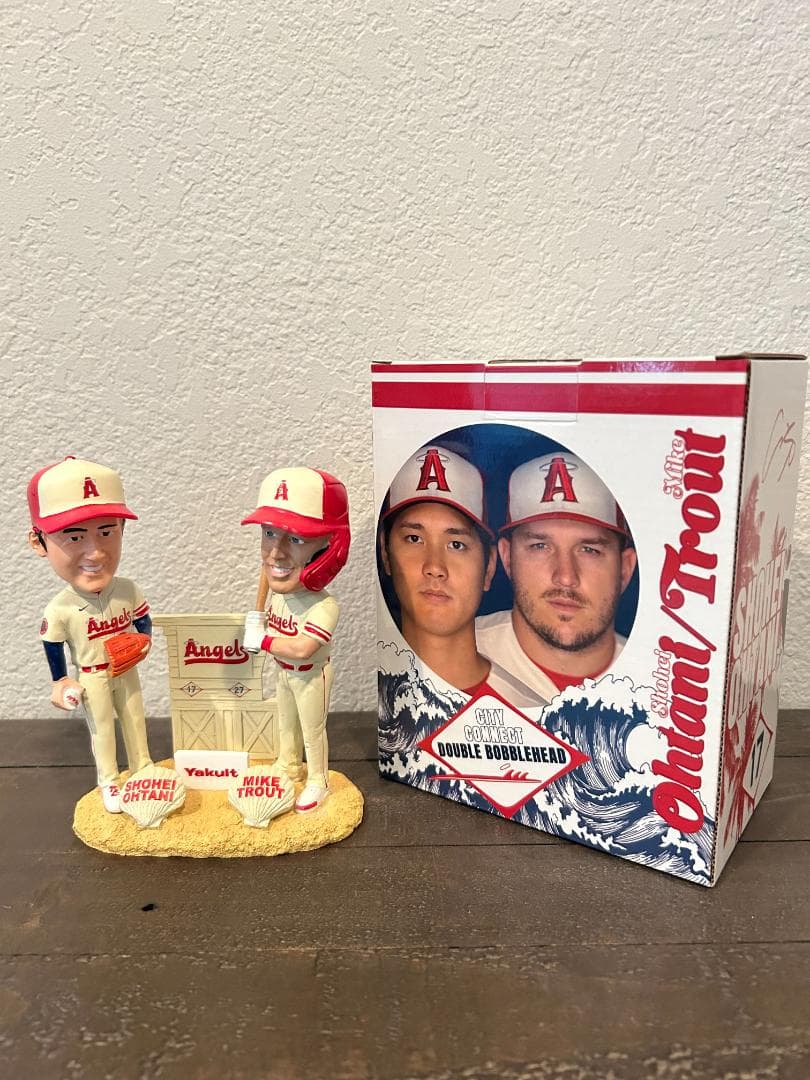 【非売品・限定品】LA Angels 大谷翔平＆マイク・トラウト　ボブルヘッド