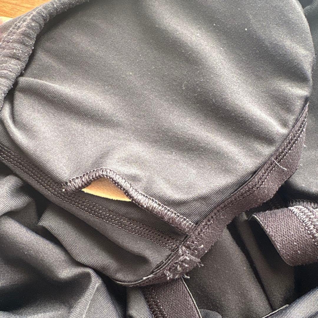 ルルレモン　スムースアンドリブ Nulu スクープネックTシャツ