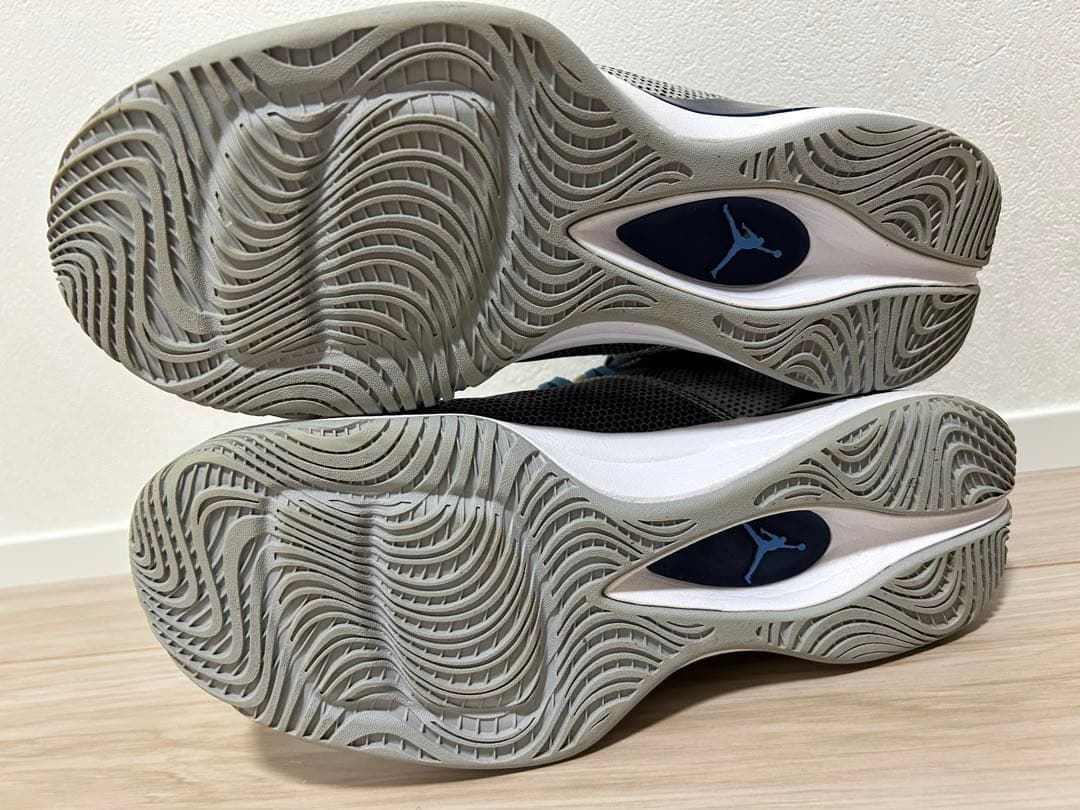 Jordan FLIGHTPLATE ネイビー/シルバー　 レアサイズ 27cm