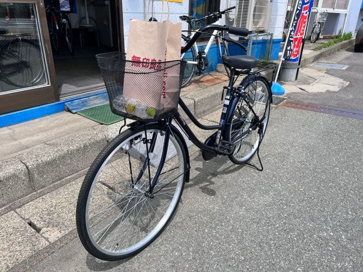 自転車本体(鍵、ライトある)26インチ