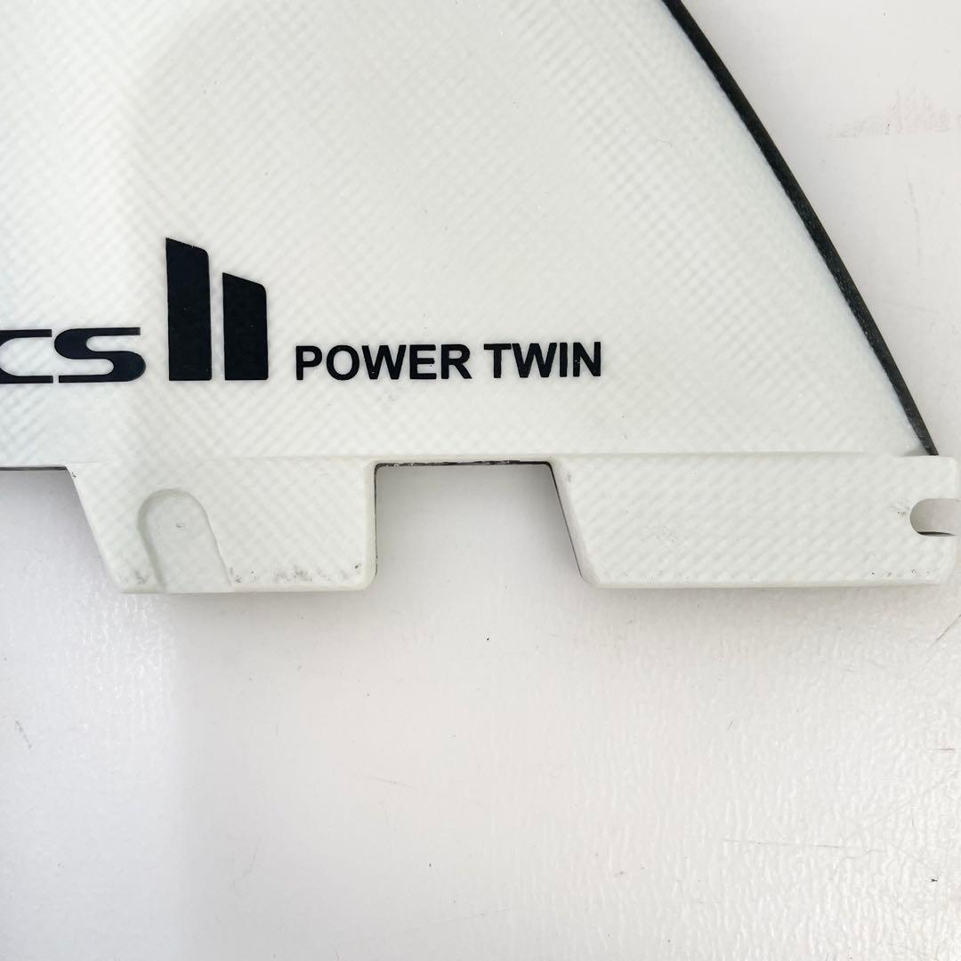 ◎ FCS 2フィン JS PG POWER TWIN XL ブラックホワイト