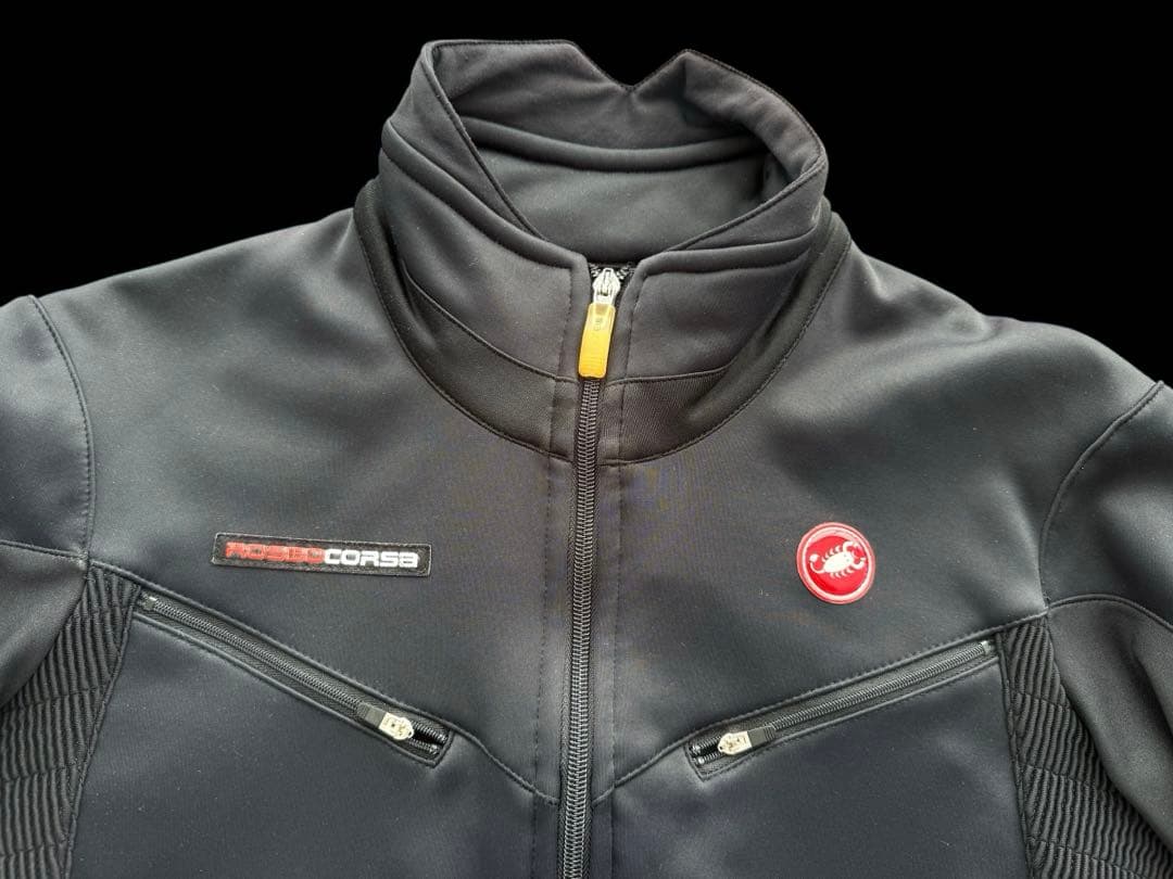 カステリ CASTELLI ROSSO CORSA 長袖 サイクルジャケット