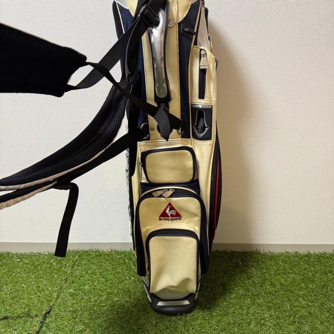 le coq sportif キャディバッグ スタンド式 多機能