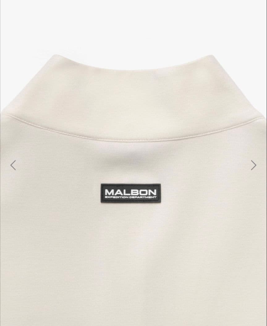 Malbon Golf Carson ポリクォータージップ長袖