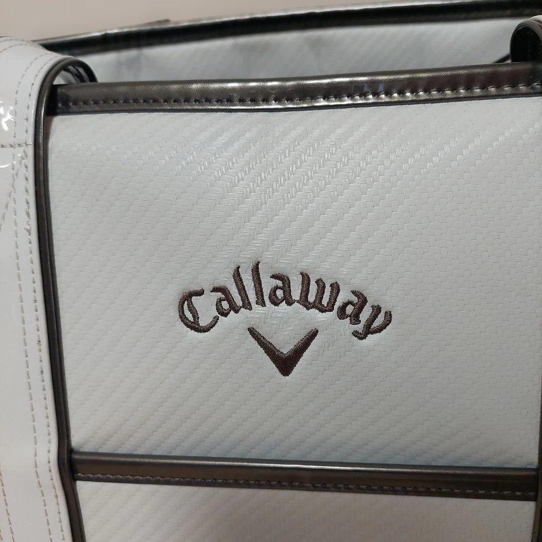 ◆美品◆Callaway キャロウェイ　ボストンバッグ 　トートバッグ　ホワイト