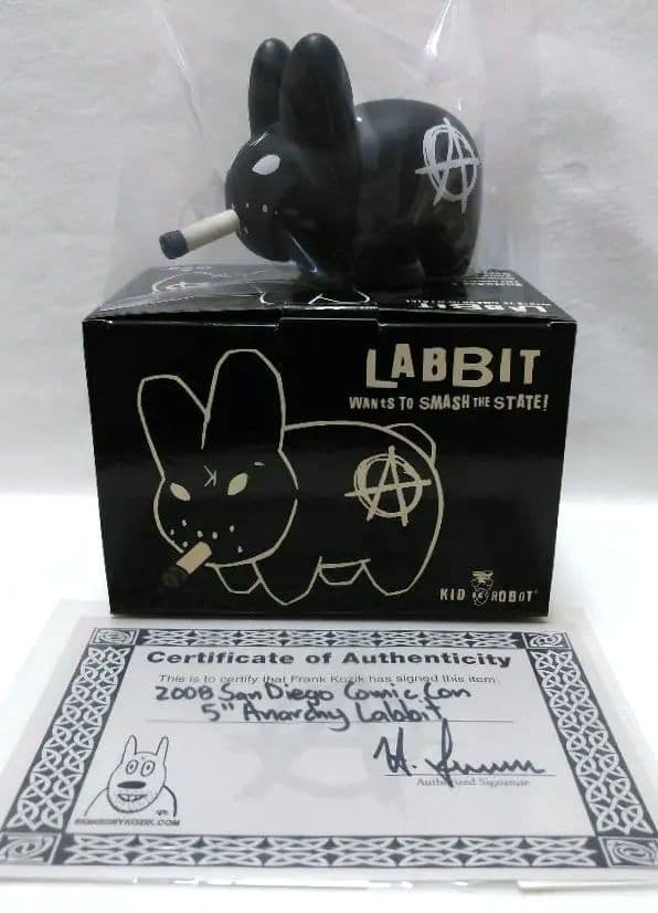kidrobot キッドロボット Kozikサイン スモーキンラビット元祖