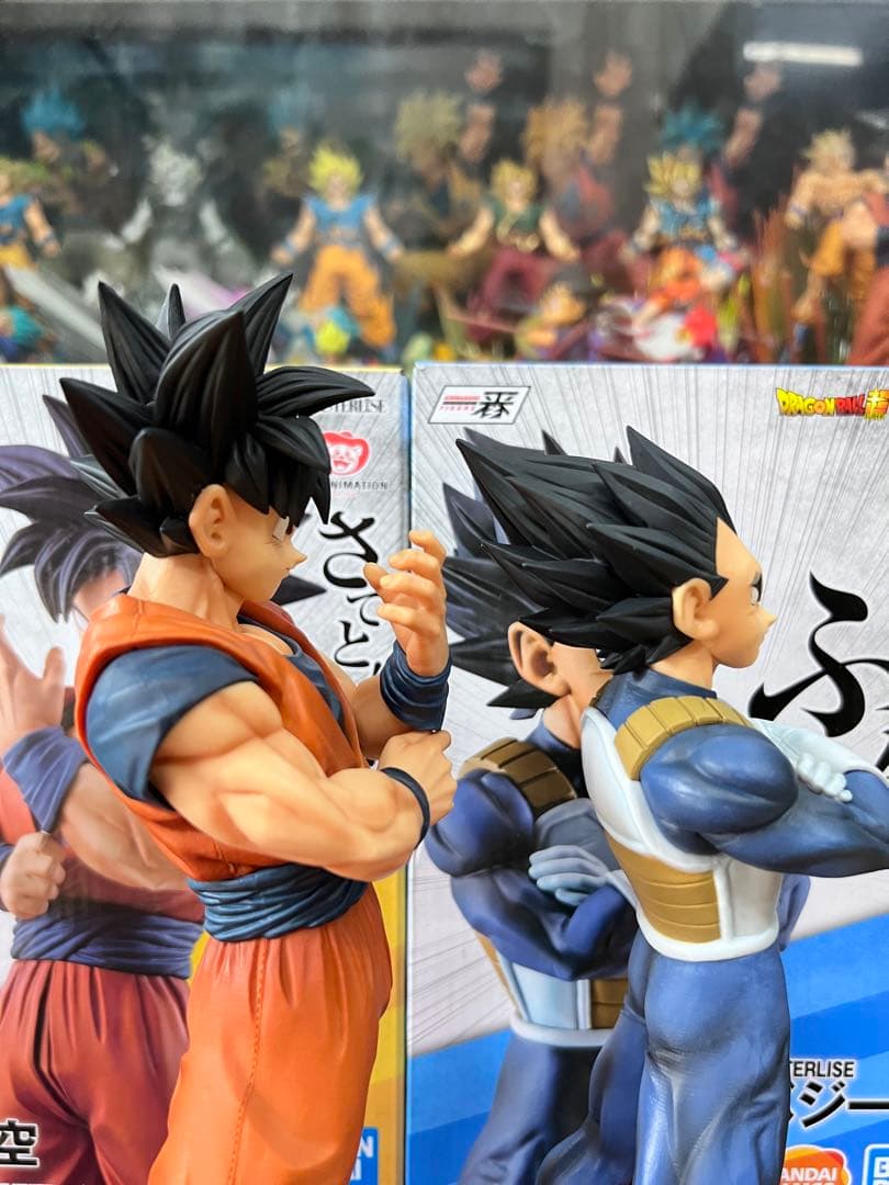 ドラゴンボール 一番くじ 孫悟空&ベジータ STRONG CHAINS