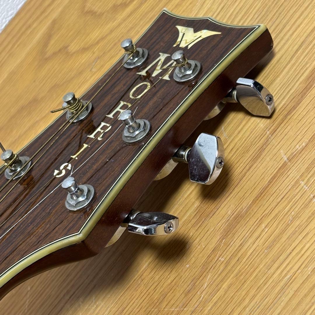 Morris 谷村新司　日本製 ジャパンビンテージ アコースティックギター