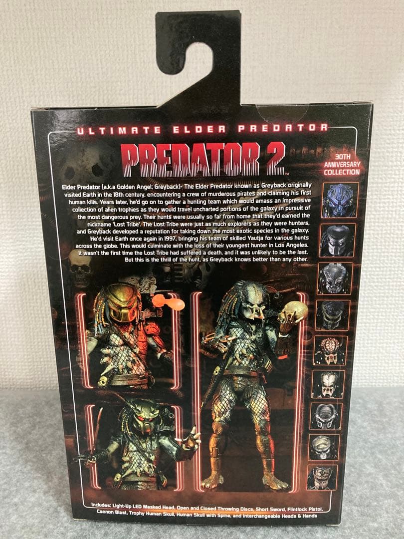 ネカ　NECA エルダー　プレデター　プレデター2
