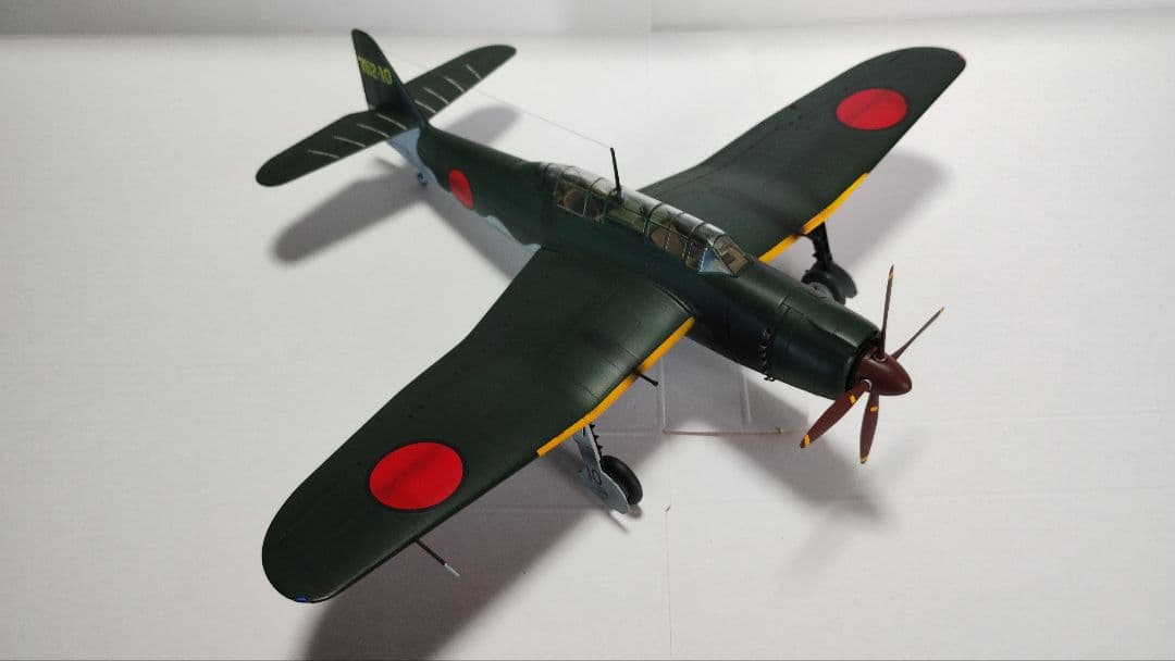 プラモデル完成機　1/48　艦上攻撃機「流星改」