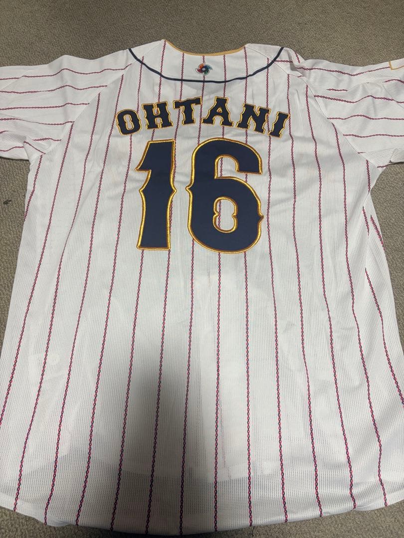 大谷翔平　2023 WBC ユニフォーム 刺繍 Lサイズ