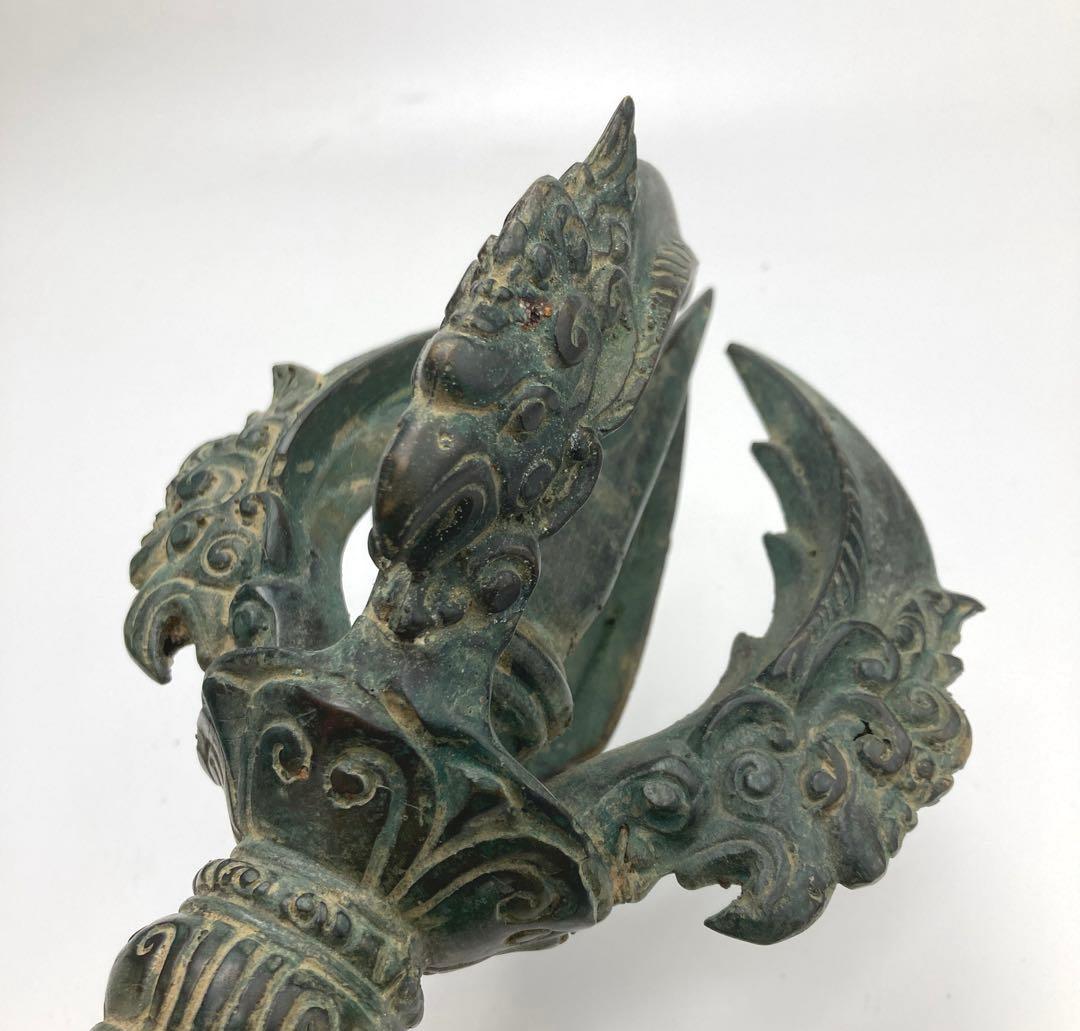 五鈷杵　ヴァジュラ　全長約43cm