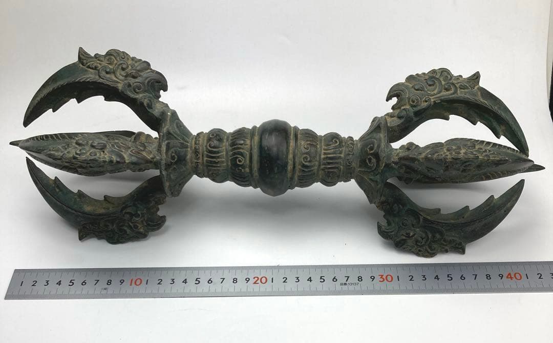 五鈷杵　ヴァジュラ　全長約43cm