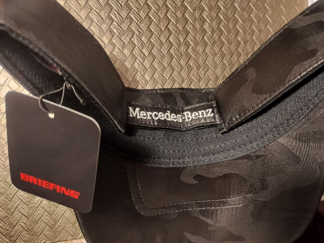BRIEFING ブラック サンバイザー Mercedes-Benz