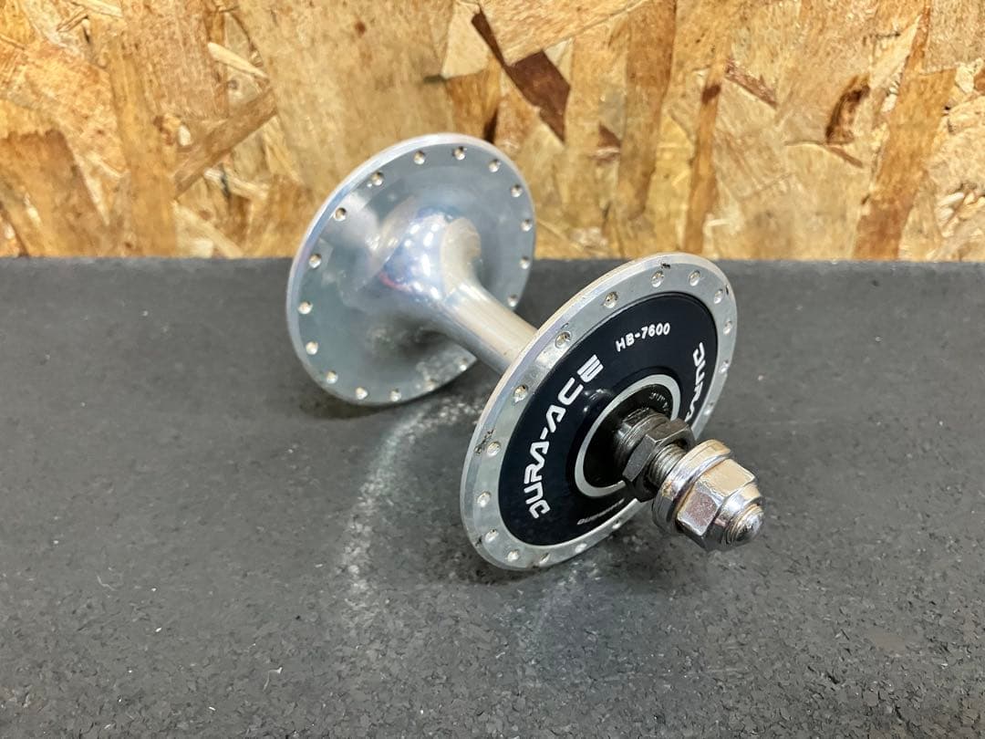 【希少】DURA-ACE HB-7600 36H ハブ フロント NJS