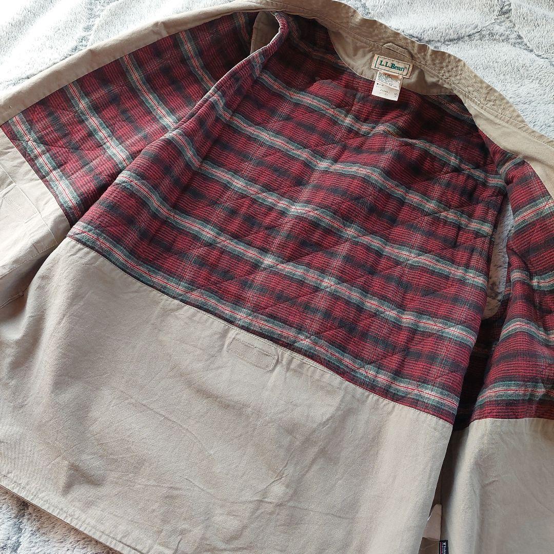 90s　L.L.Bean　中綿キルティング　フィッシング　ハンティングベスト　L