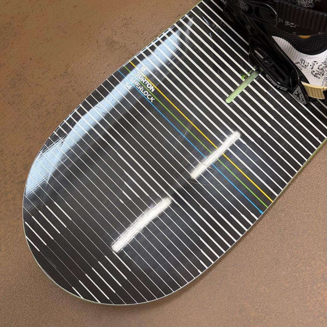パウダーや地形をパークに！ BURTON ダブルキャンバー シャーロック 154