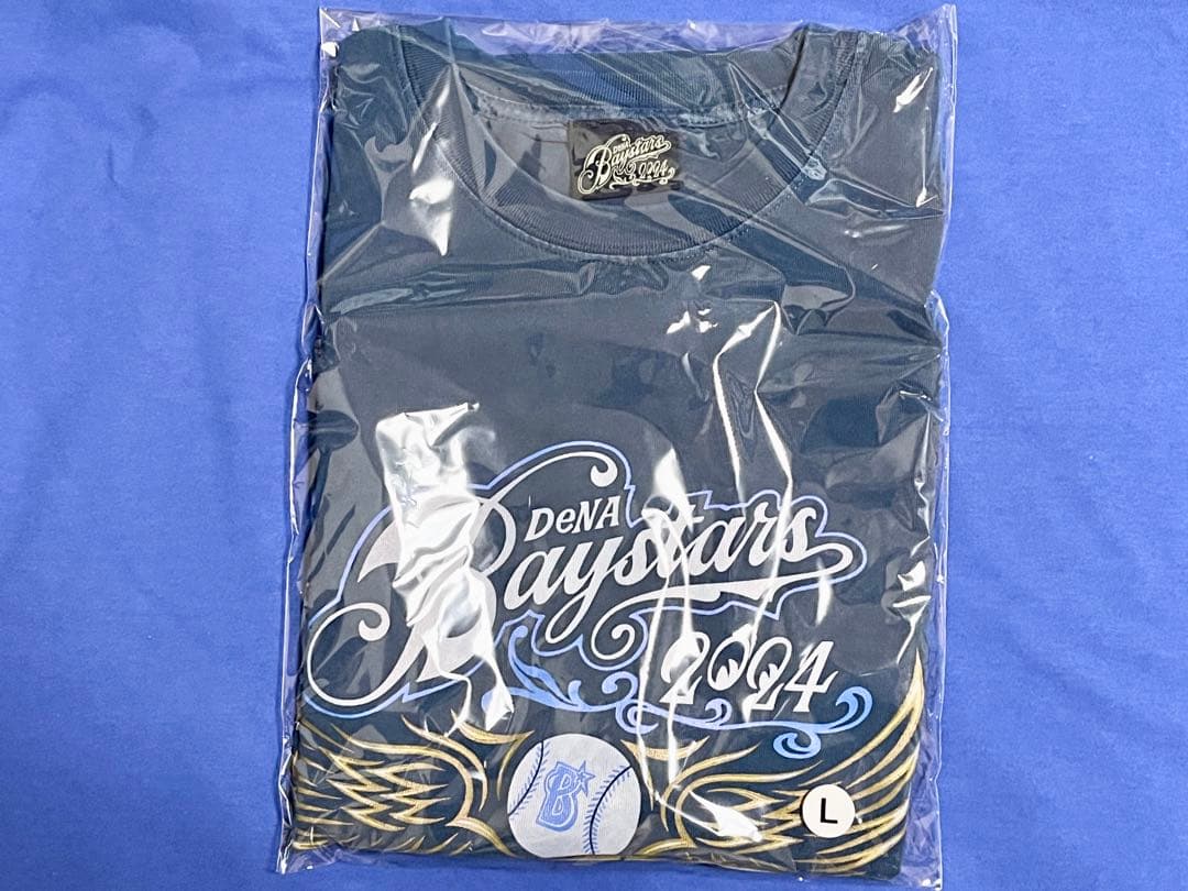 横浜DeNAベイスターズ×MOONEYES/ビンテージTシャツ Lサイズ