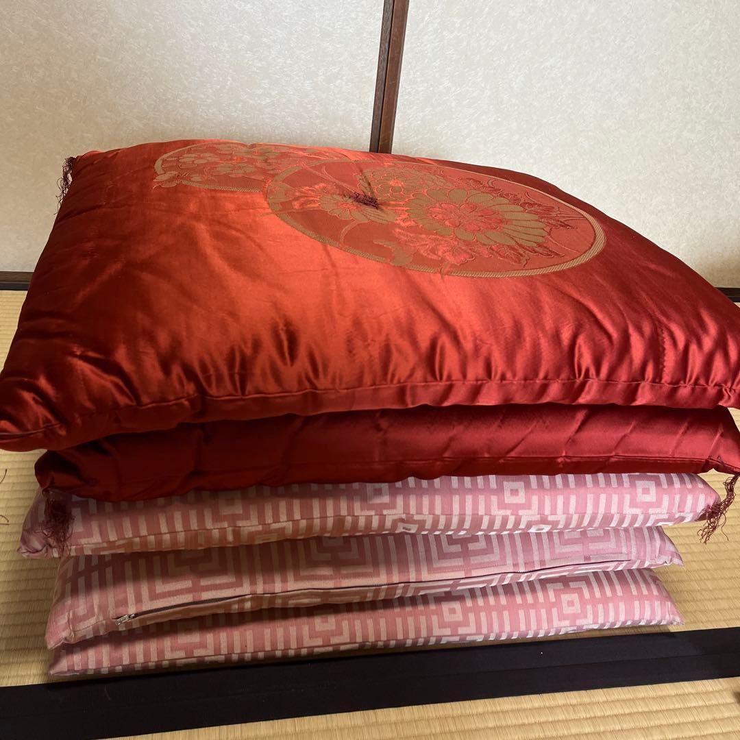 【値下げ】高級　座布団　5枚