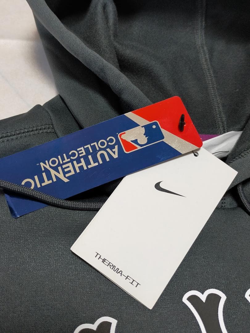 【NIKE】ニューヨーク・メッツ　パーカー　新作 シティ・コネクトモデル　L