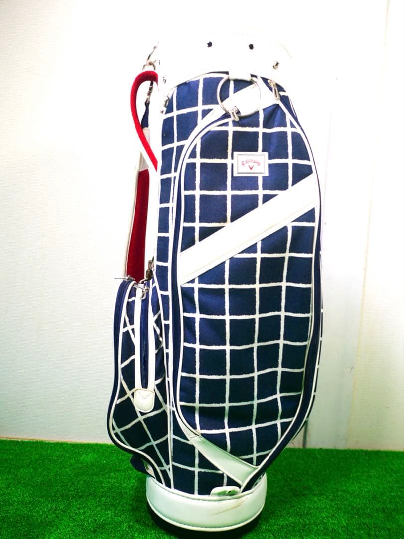 Callaway チェック柄 ゴルフバッグ　キャロウェイ
