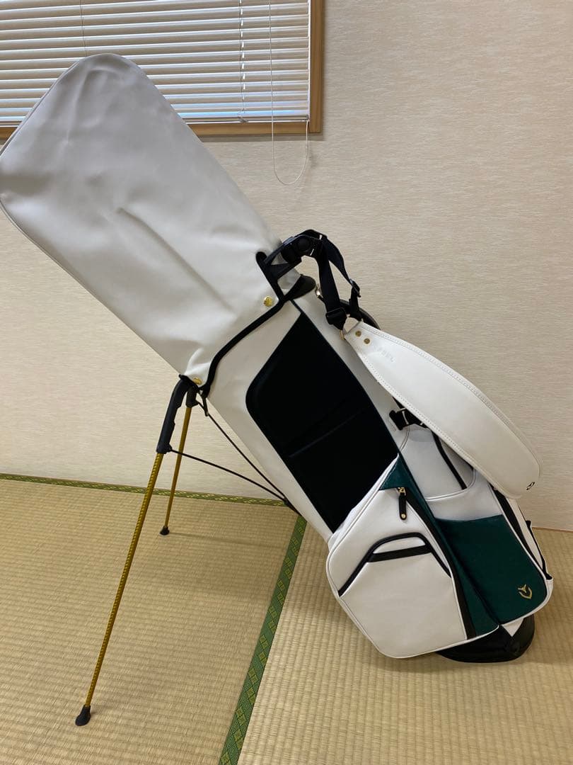 VESSEL　プレイヤー4.0 プロ　camo マスターズカラー　キャディバッグ