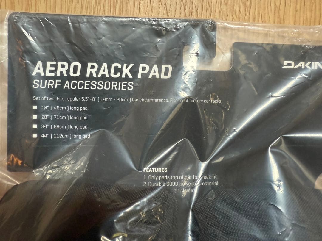DAKINE AERO RACK PADルーフキャリアパッドsup サーフボード