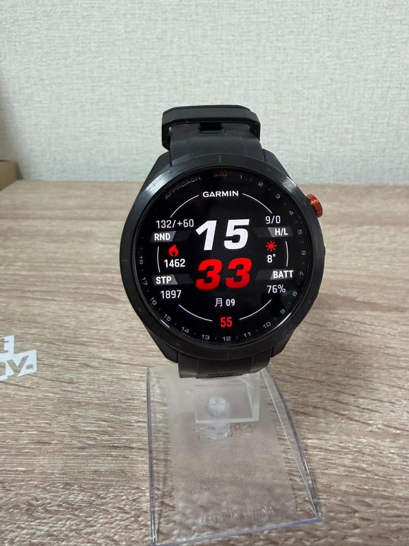【美品】GARMIN Approach S70 47㎜ GPSゴルフウォッチ