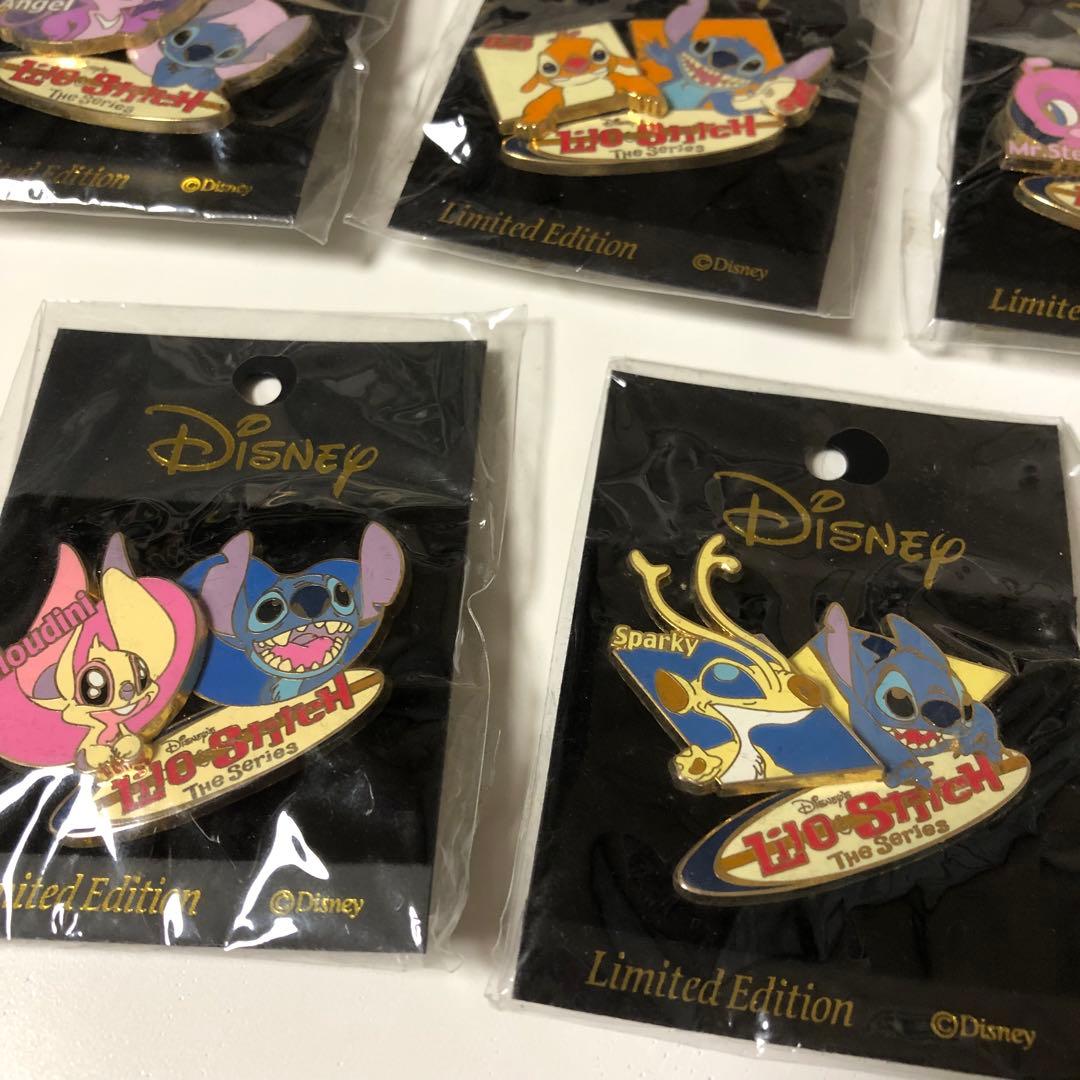 ディズニー リロ＆スティッチ 限定ピンバッジ 5種類コンプリートセット