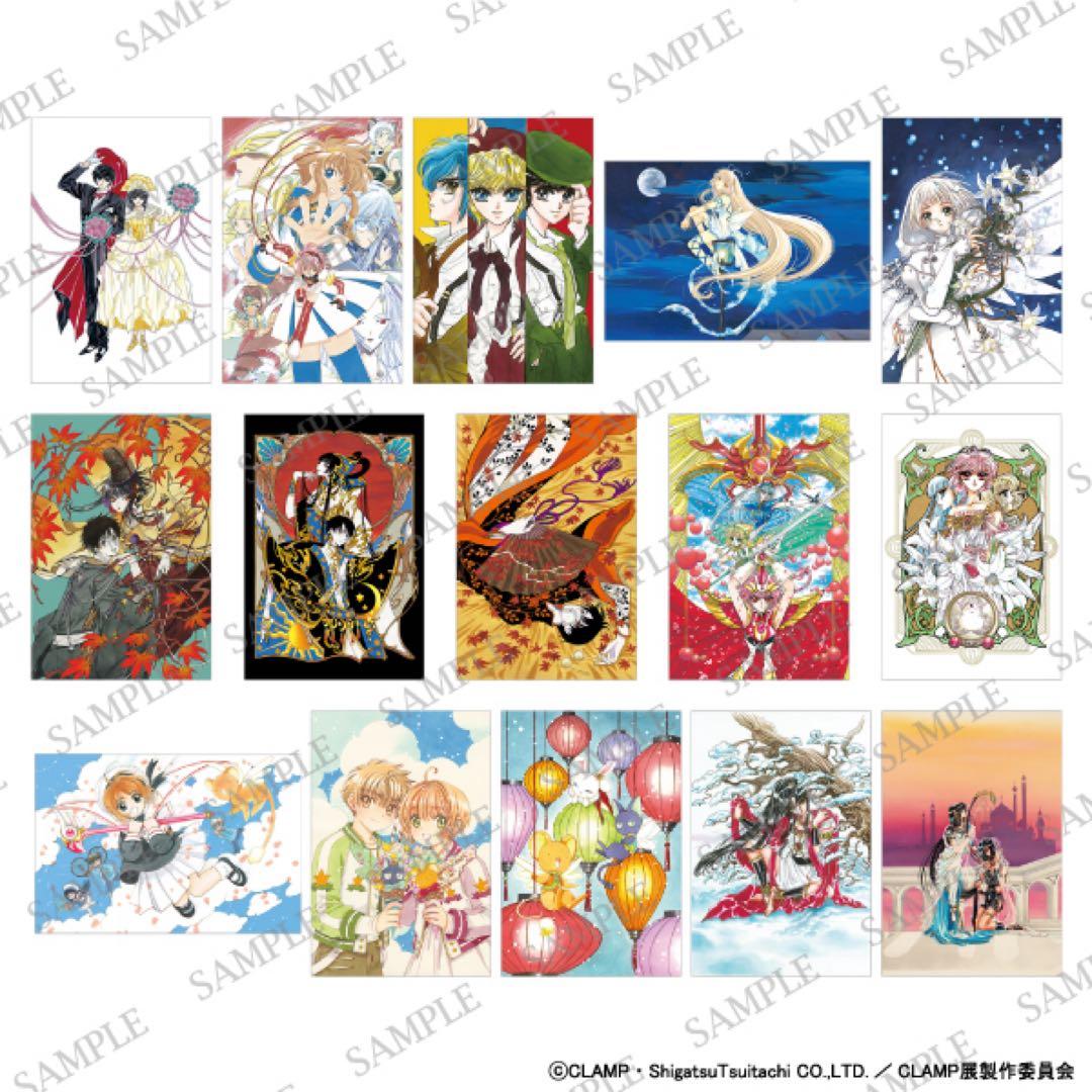 CLAMP展 ポストカード BOX ポストカードホルダー コンプ
