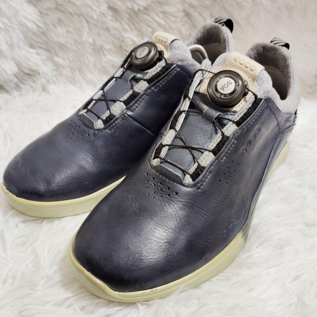 ECCO S-THREE BOA GTX 42/26.5 ネイビー リペア済