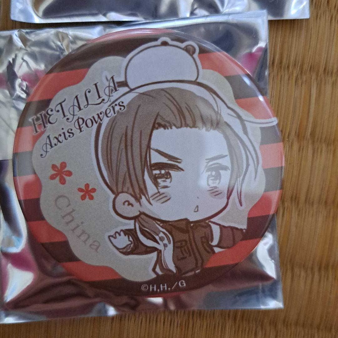 ヘタリア Axis Powers 缶バッジ 6個セット