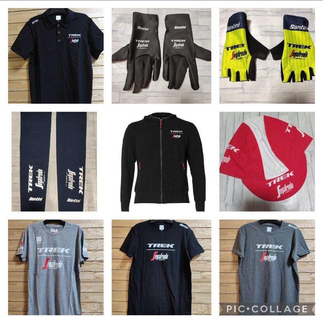 支給品　エアロシューズカバー　TREK Segafredo　サイクルジャージ