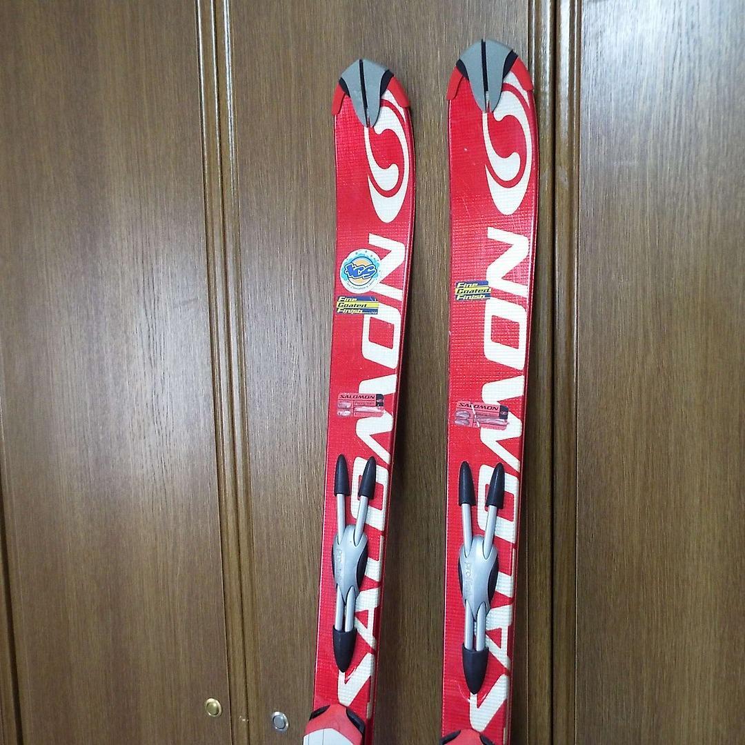美品　純GS競技用　SALOMON EQUIPE10 2V 180cm-1/2