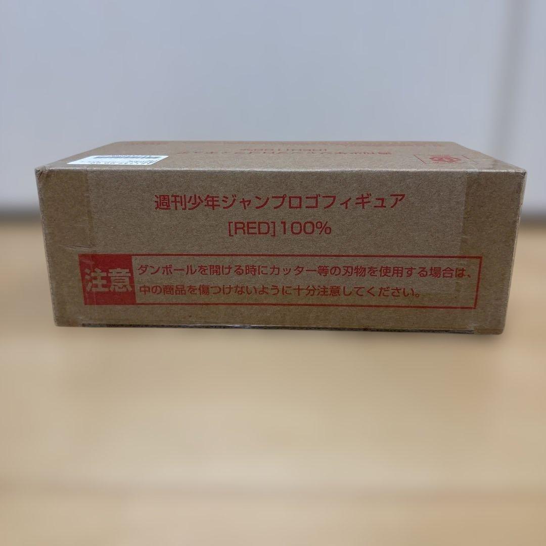 【新品、未開封】週刊少年ジャンプ　ロゴフィギュア RED 100%