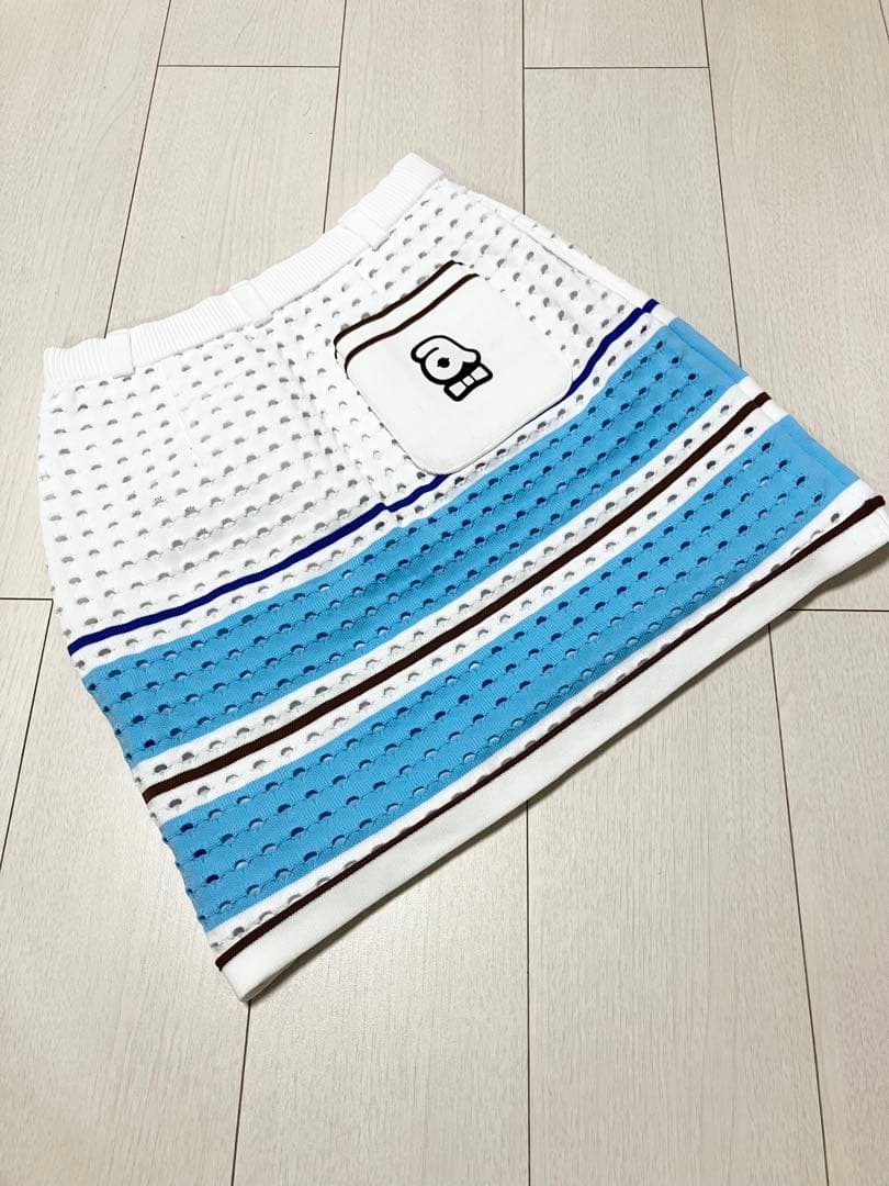 (美品)アルチビオarchivio モックネック・メッシュスカート サイズ36