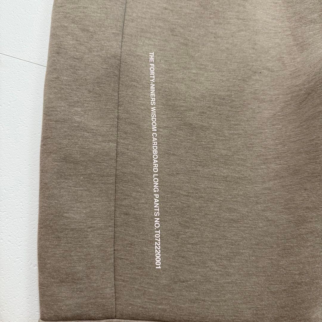 TFW49 CARDBOARD PANTS スウェット ゴルフ ストレッチ
