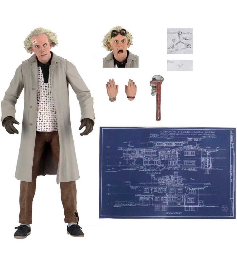 NECA⭐︎ バック・トゥ・ザ・フューチャー　ドク　フィギュア　入手困難