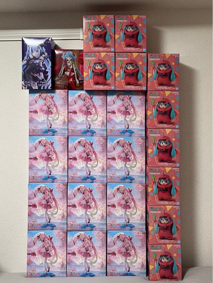 初音ミクプライズフィギュアまとめ売り