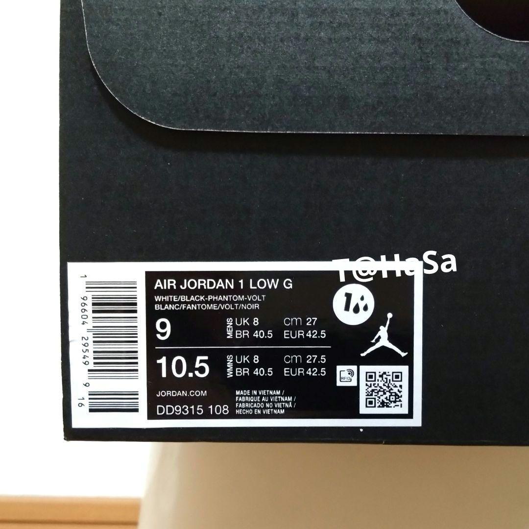 [新品] AIR JORDAN 1 LOW GOLF \" PHANTOM \"